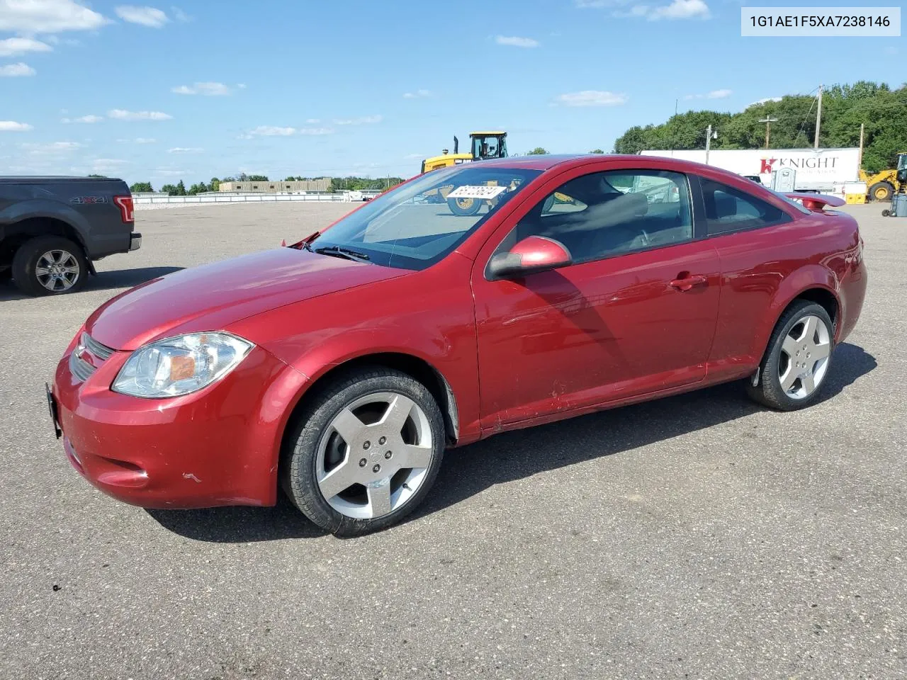 2010 Chevrolet Cobalt 2Lt VIN: 1G1AE1F5XA7238146 Lot: 65723624