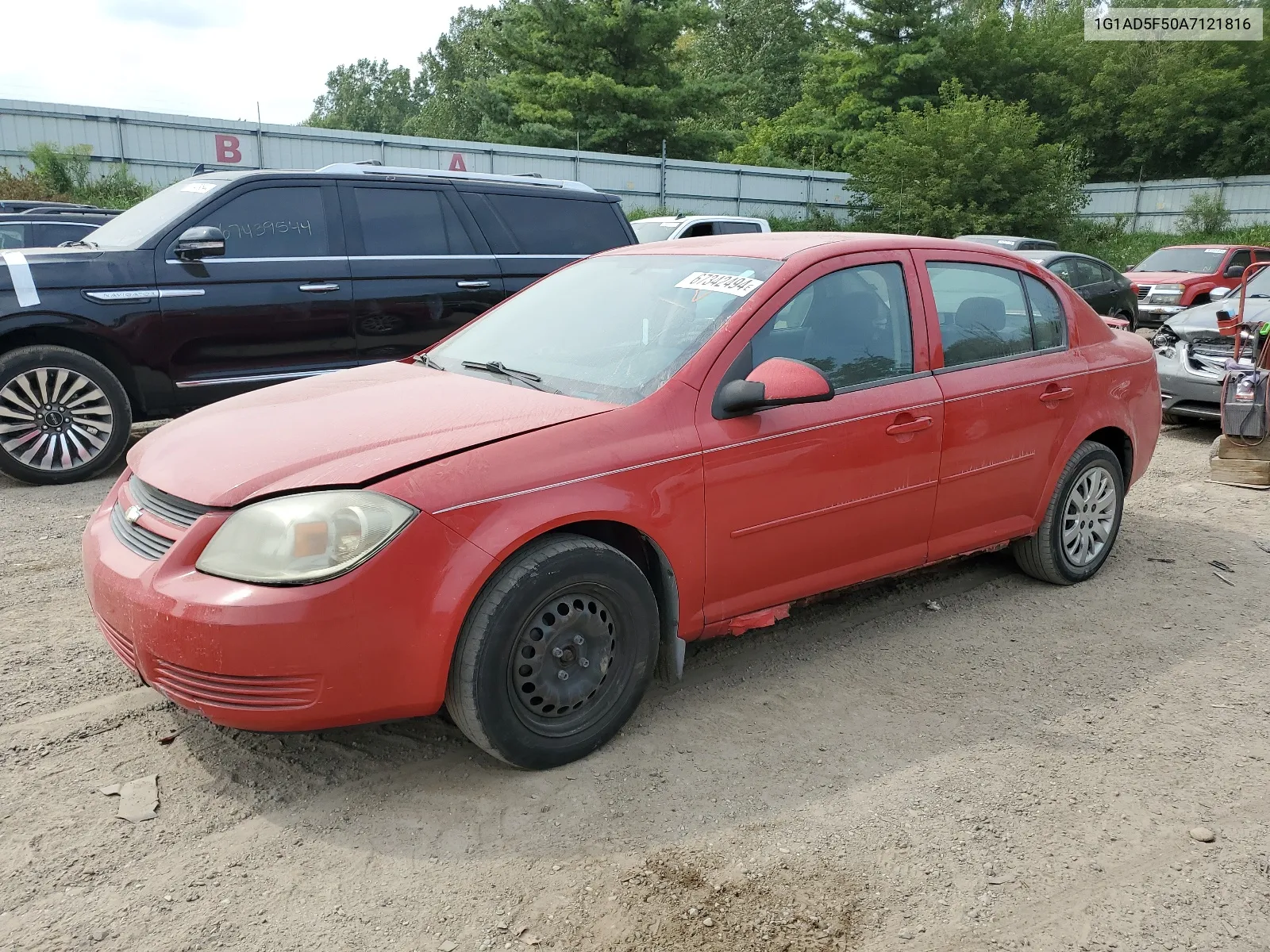 1G1AD5F50A7121816 2010 Chevrolet Cobalt 1Lt