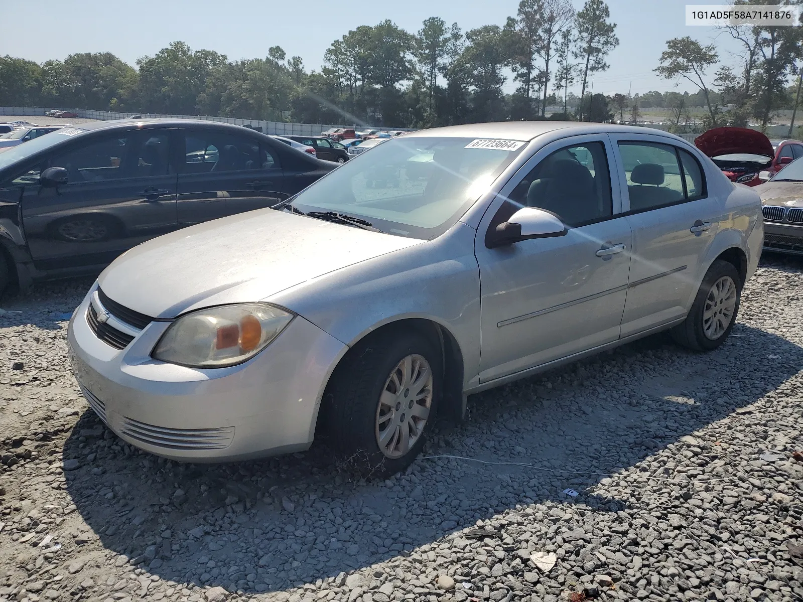 2010 Chevrolet Cobalt 1Lt VIN: 1G1AD5F58A7141876 Lot: 67723664