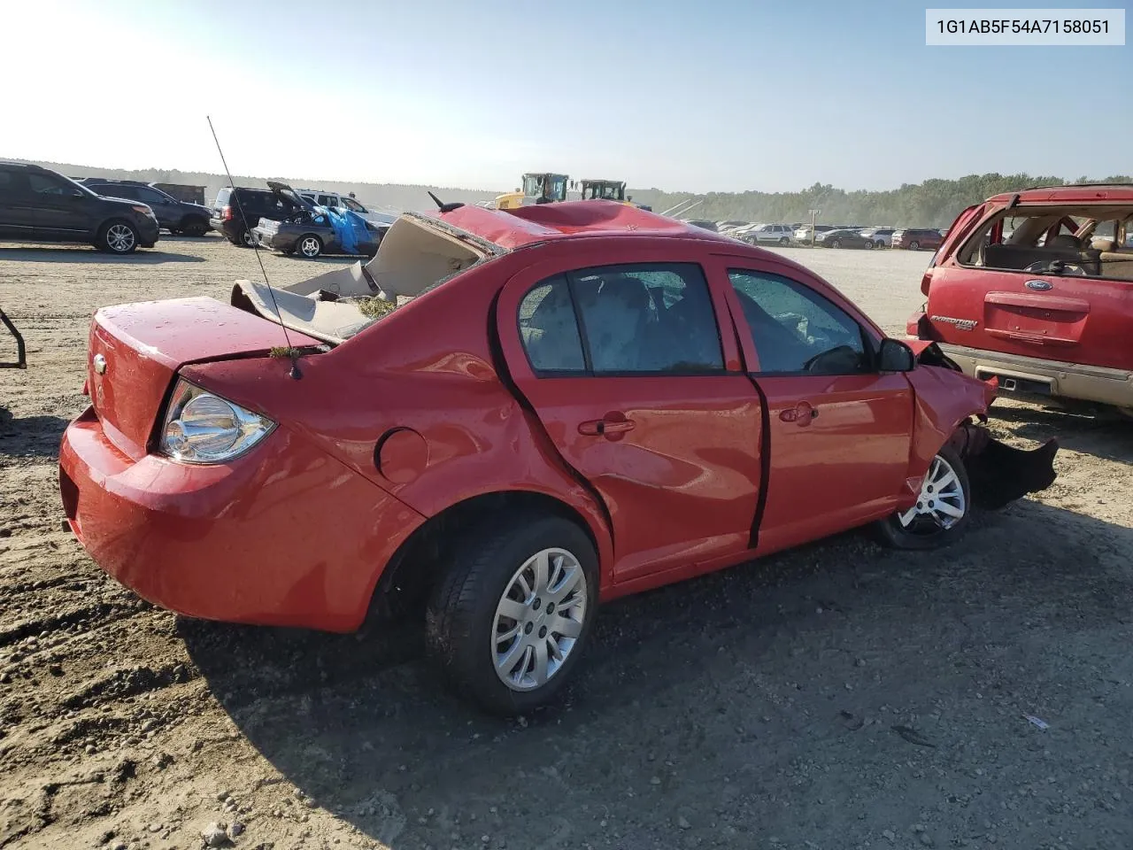 2010 Chevrolet Cobalt Ls VIN: 1G1AB5F54A7158051 Lot: 68621794