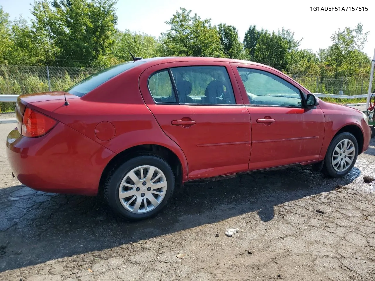 2010 Chevrolet Cobalt 1Lt VIN: 1G1AD5F51A7157515 Lot: 68948504