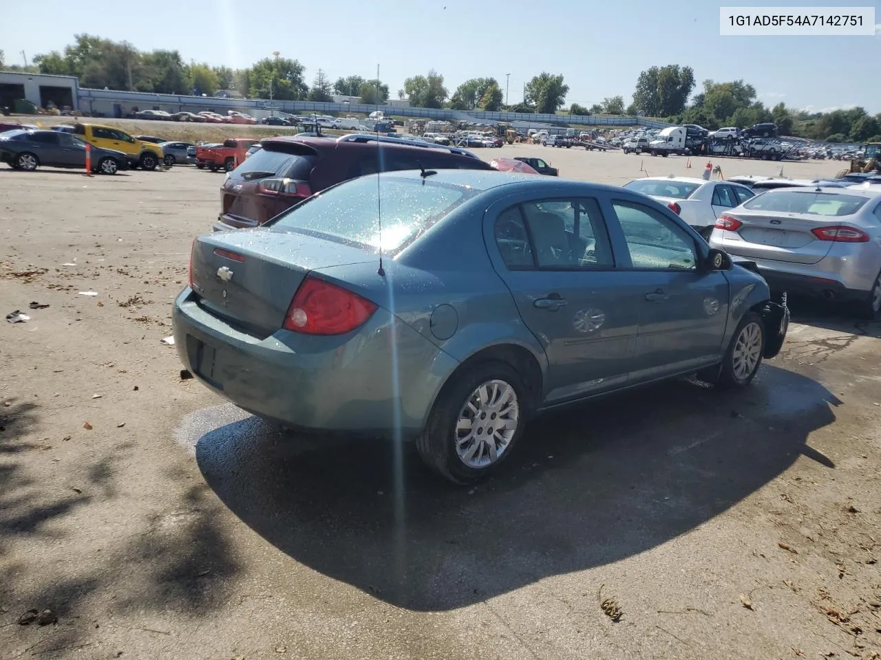 1G1AD5F54A7142751 2010 Chevrolet Cobalt 1Lt