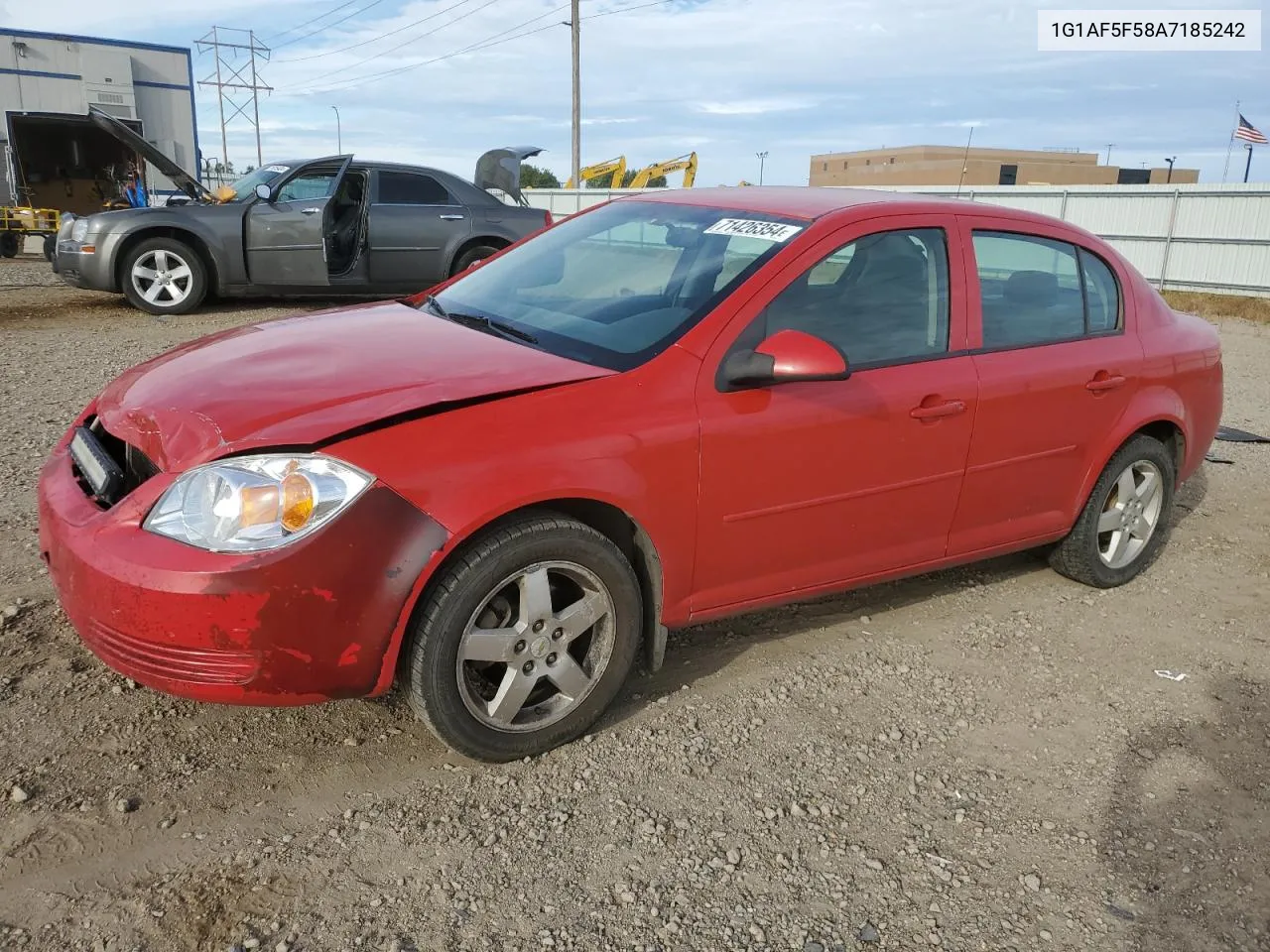 2010 Chevrolet Cobalt 2Lt VIN: 1G1AF5F58A7185242 Lot: 71426354