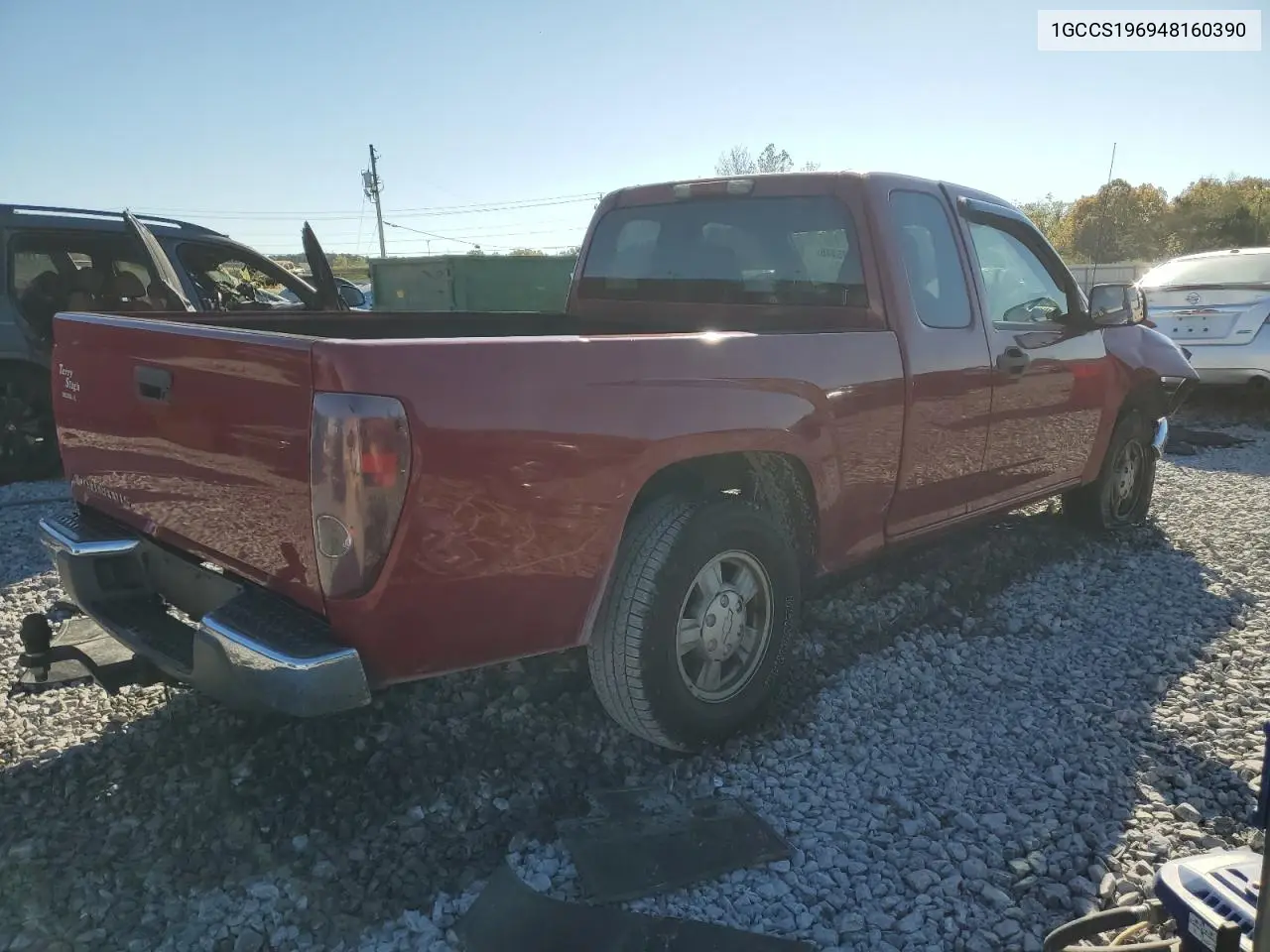 1GCCS196948160390 2004 Chevrolet Colorado