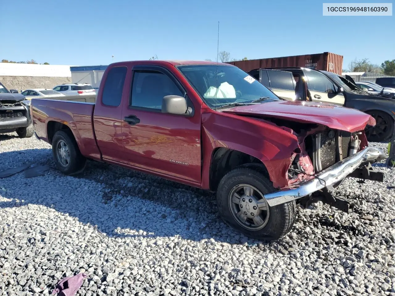 1GCCS196948160390 2004 Chevrolet Colorado