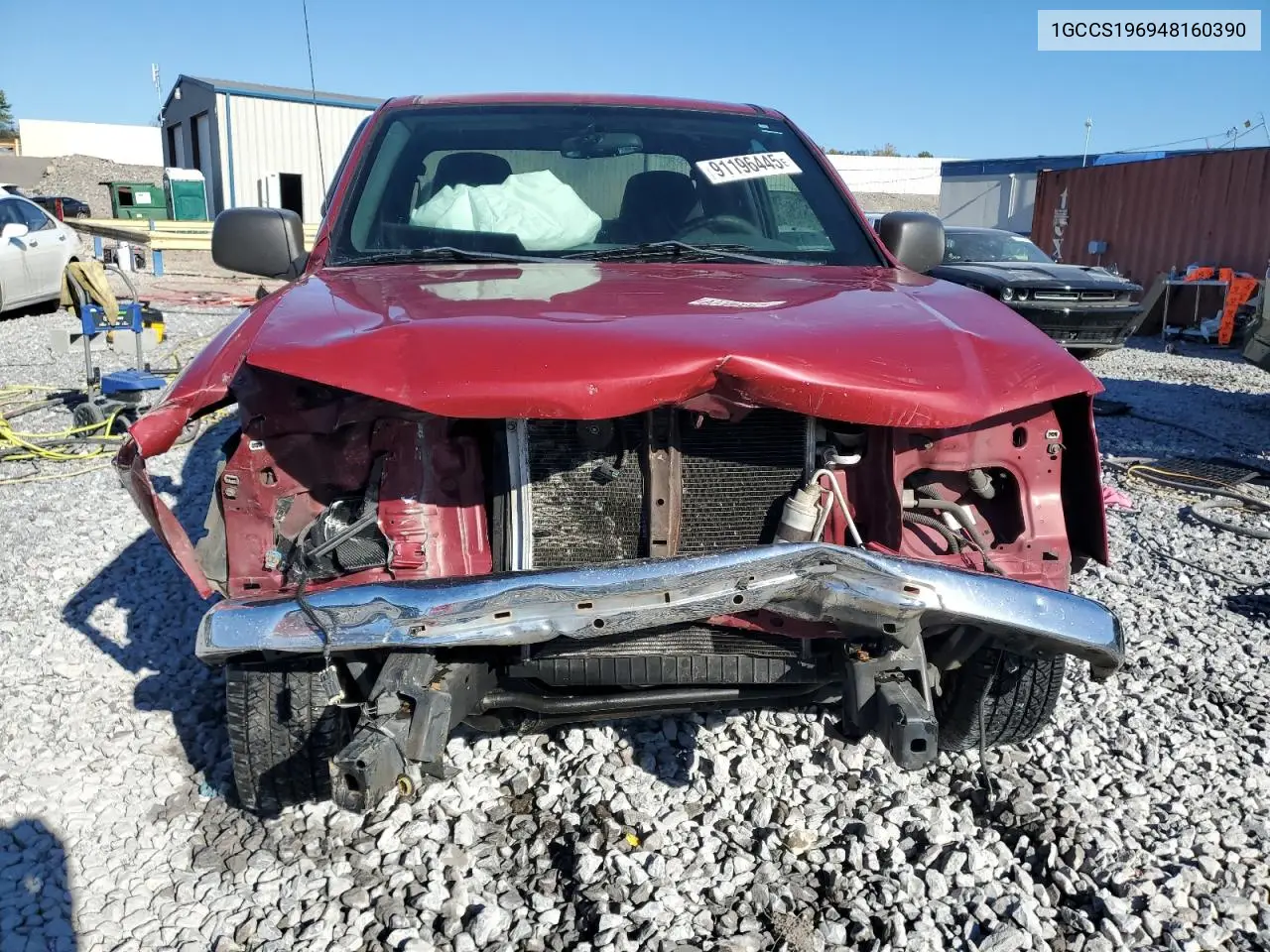 1GCCS196948160390 2004 Chevrolet Colorado