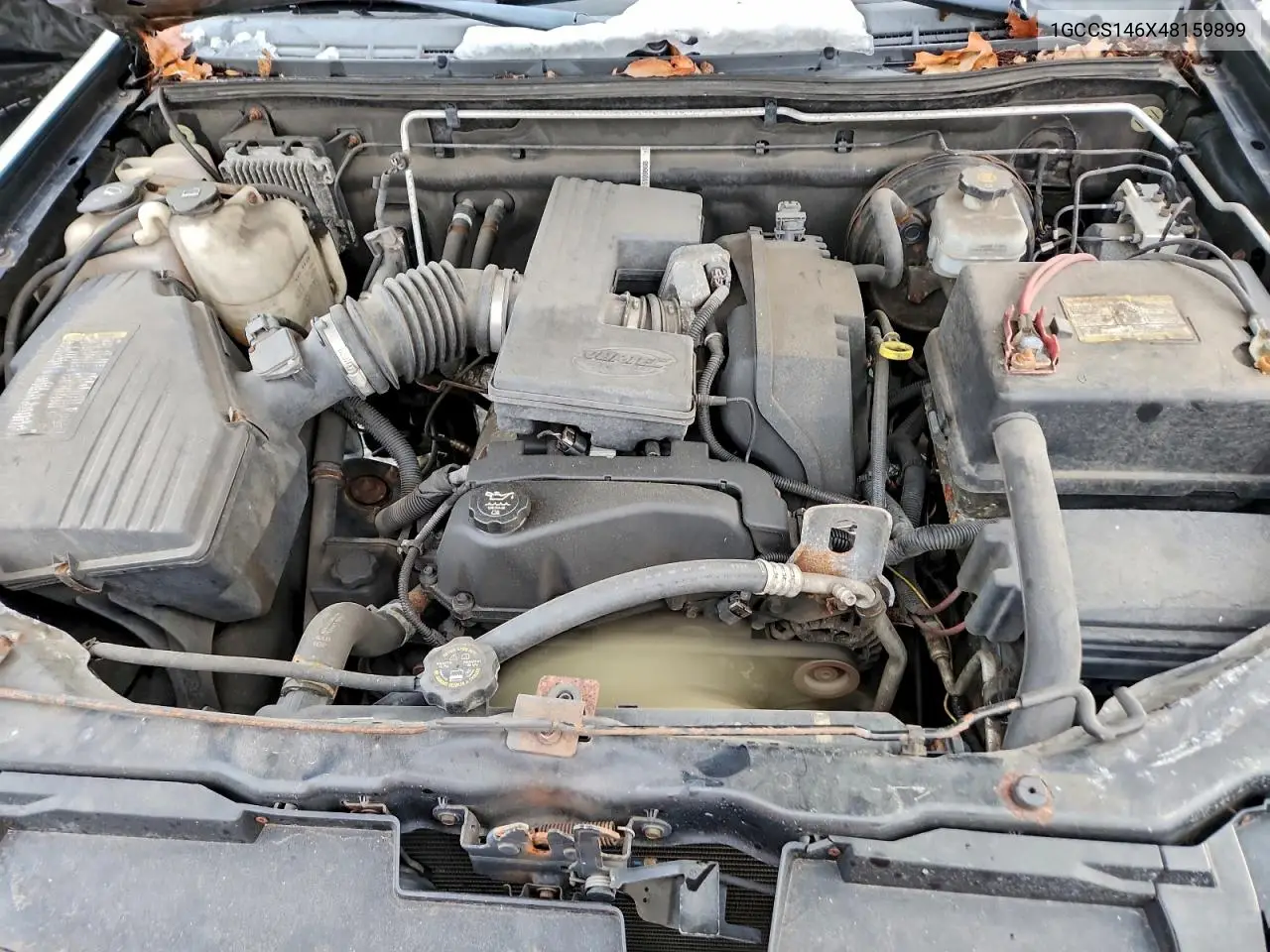 1GCCS146X48159899 2004 Chevrolet Colorado