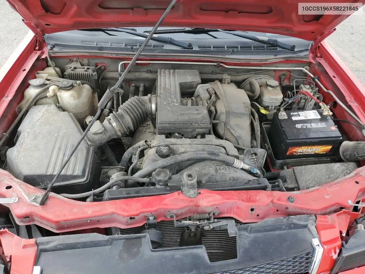 1GCCS196X58221845 2005 Chevrolet Colorado