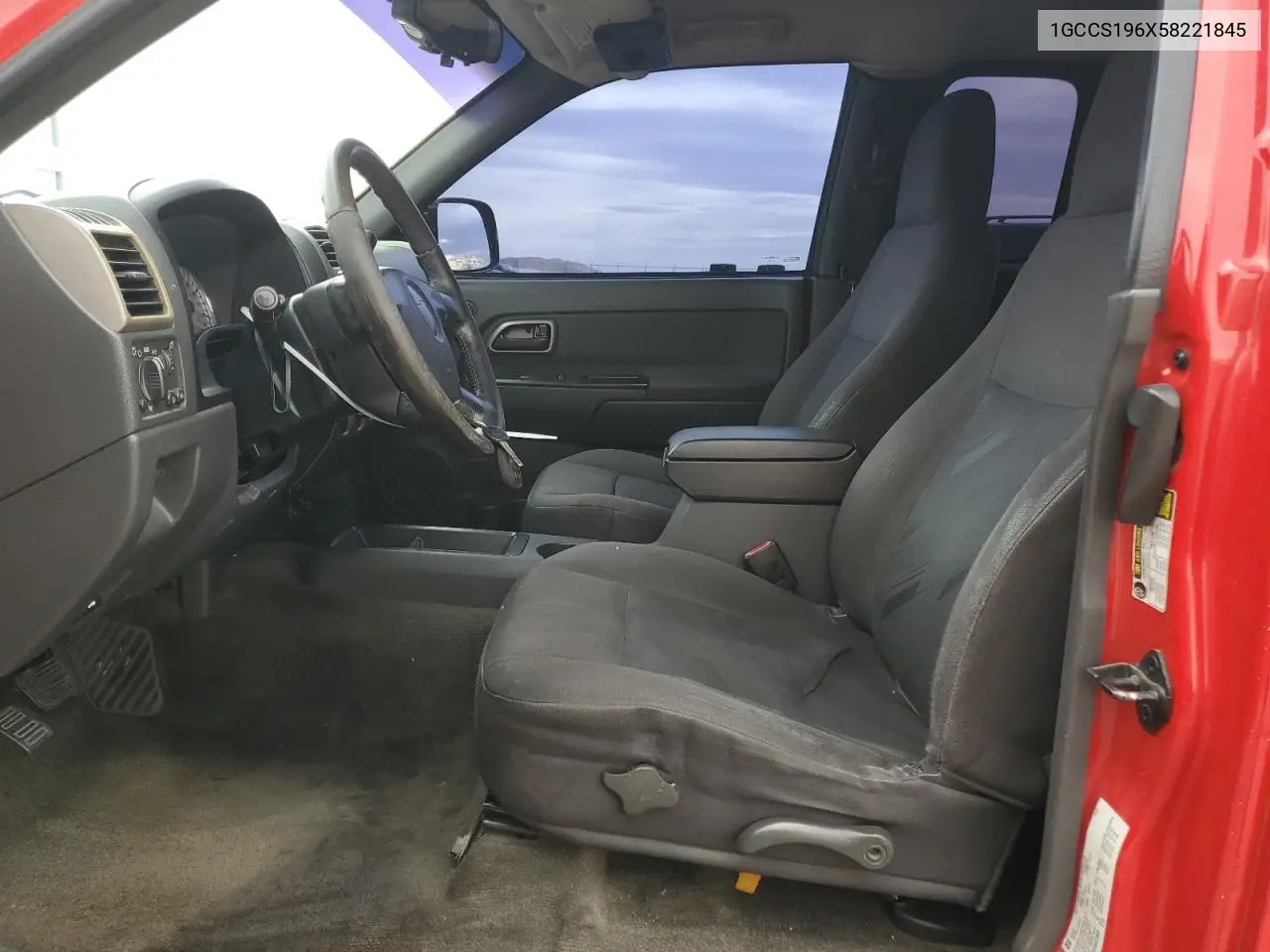 1GCCS196X58221845 2005 Chevrolet Colorado