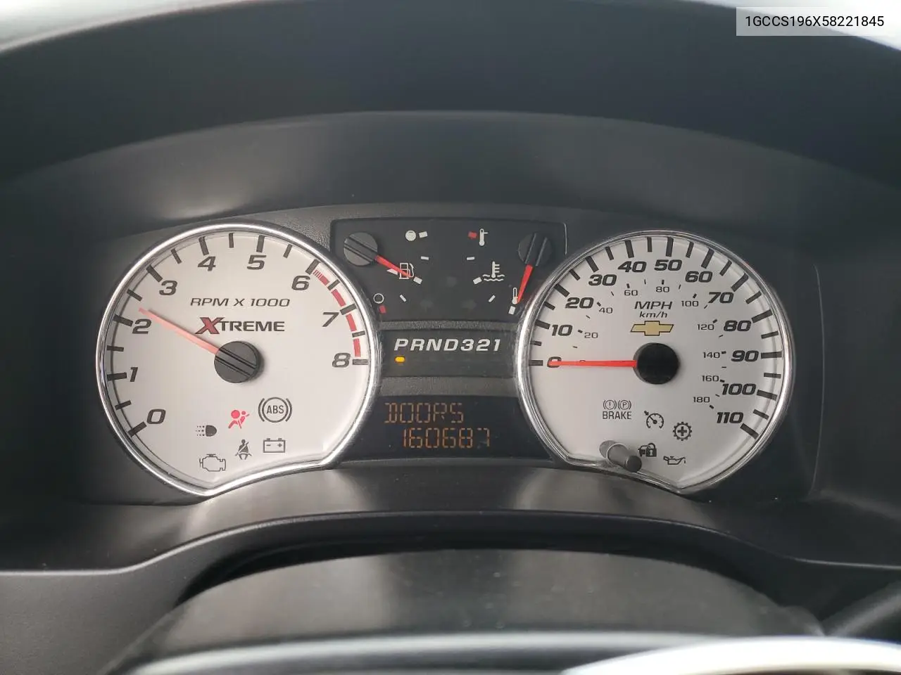 1GCCS196X58221845 2005 Chevrolet Colorado