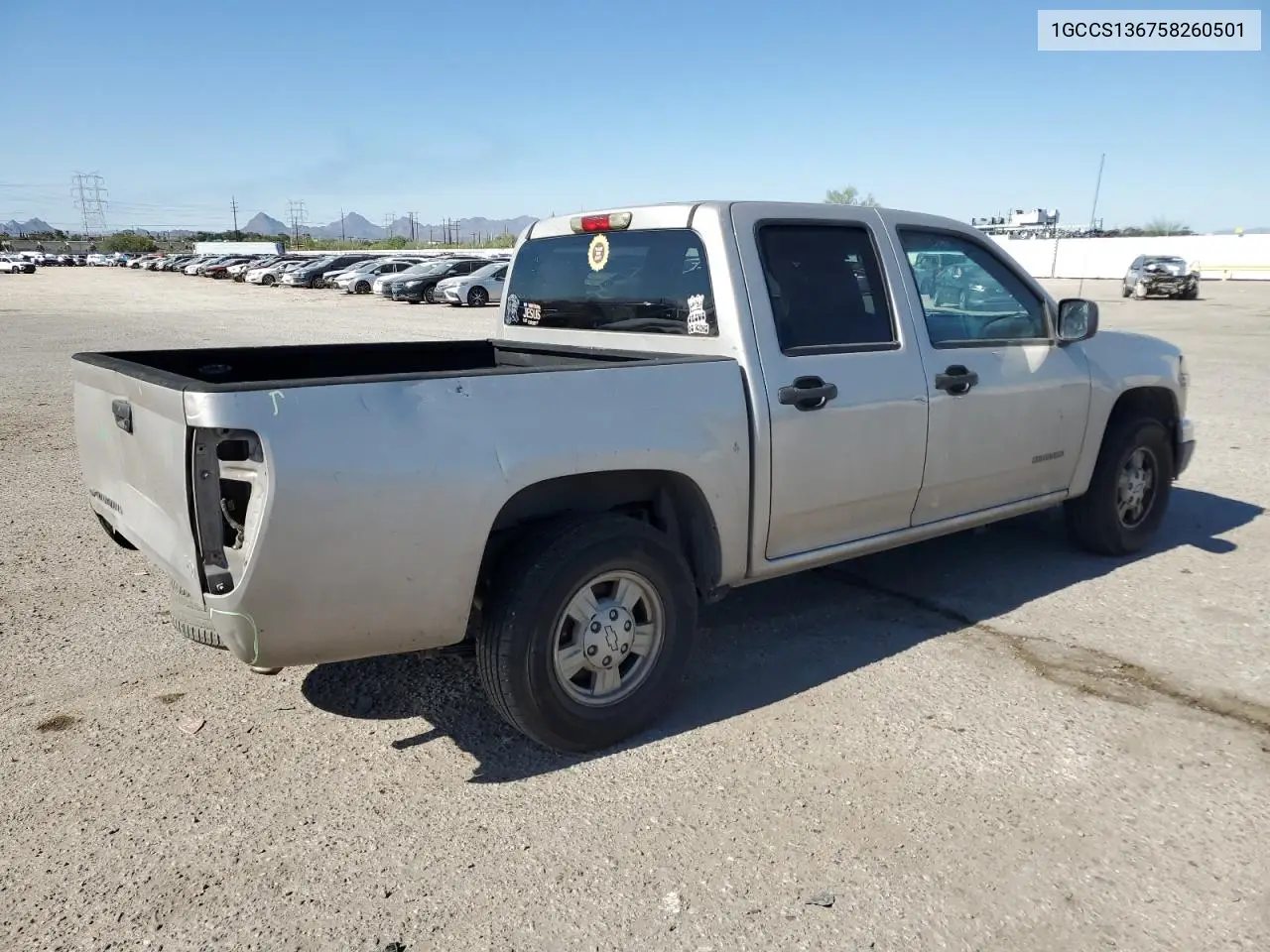 1GCCS136758260501 2005 Chevrolet Colorado