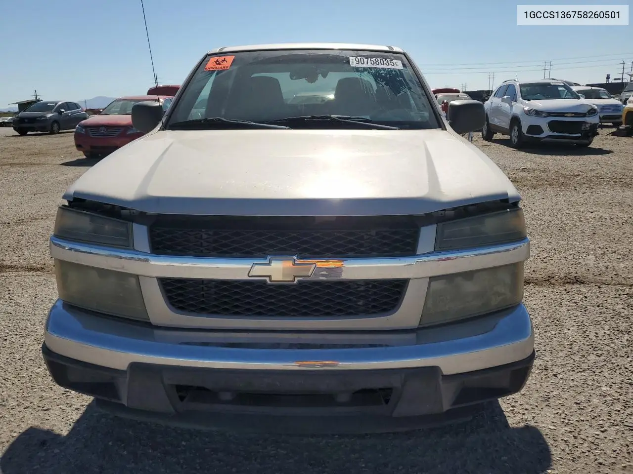 1GCCS136758260501 2005 Chevrolet Colorado