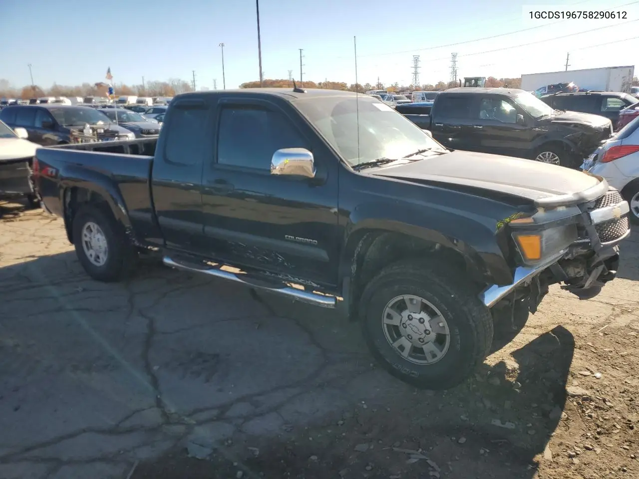 1GCDS196758290612 2005 Chevrolet Colorado