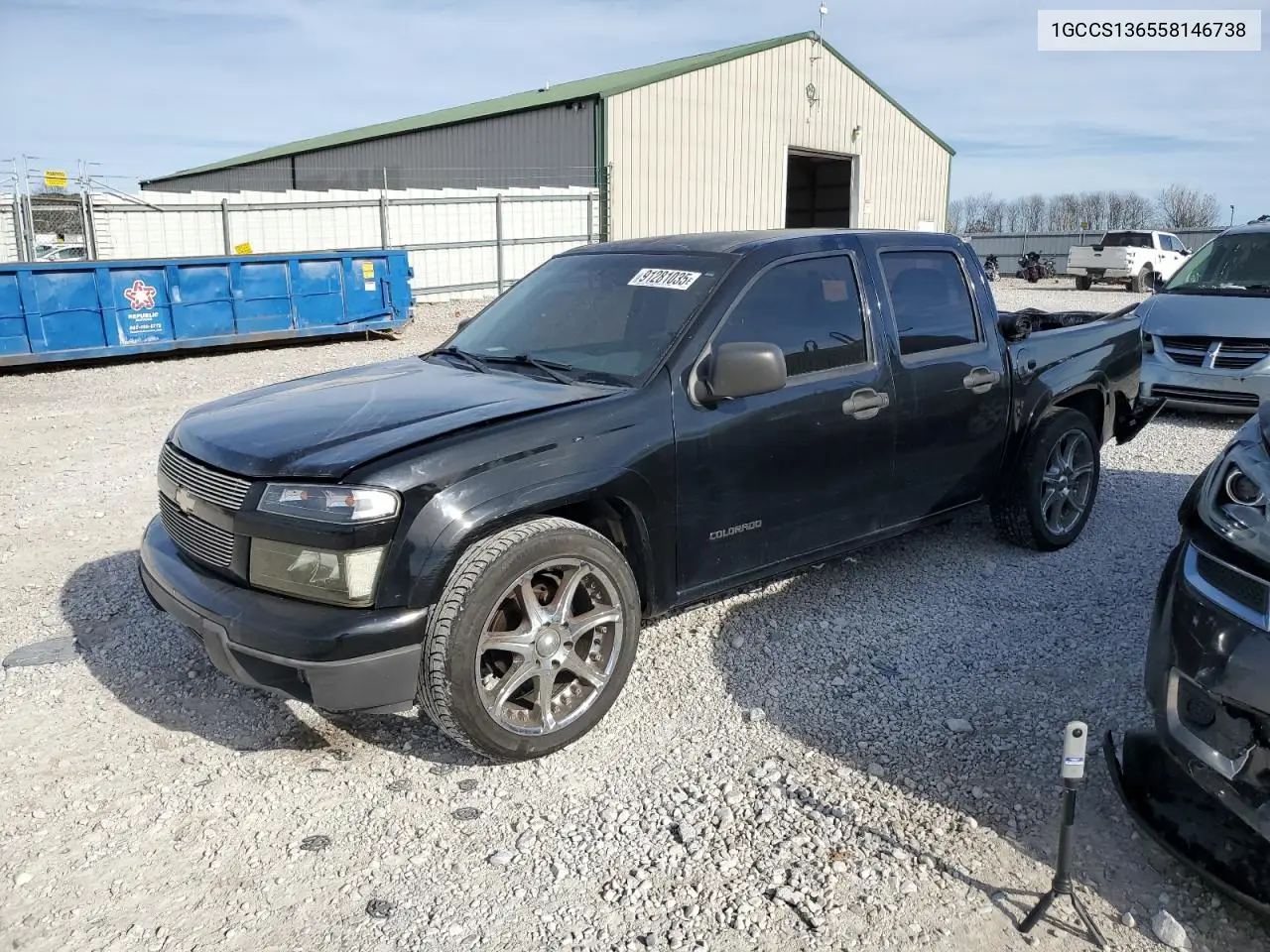 1GCCS136558146738 2005 Chevrolet Colorado