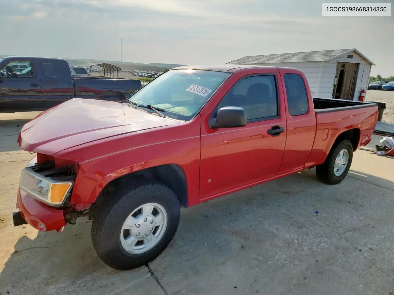 1GCCS198668314350 2006 Chevrolet Colorado