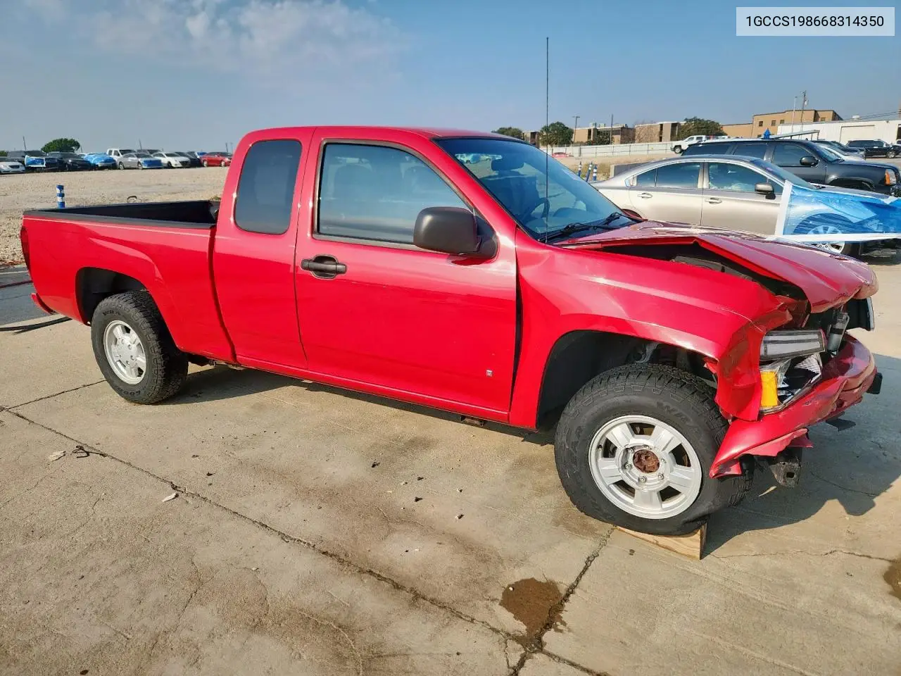 1GCCS198668314350 2006 Chevrolet Colorado
