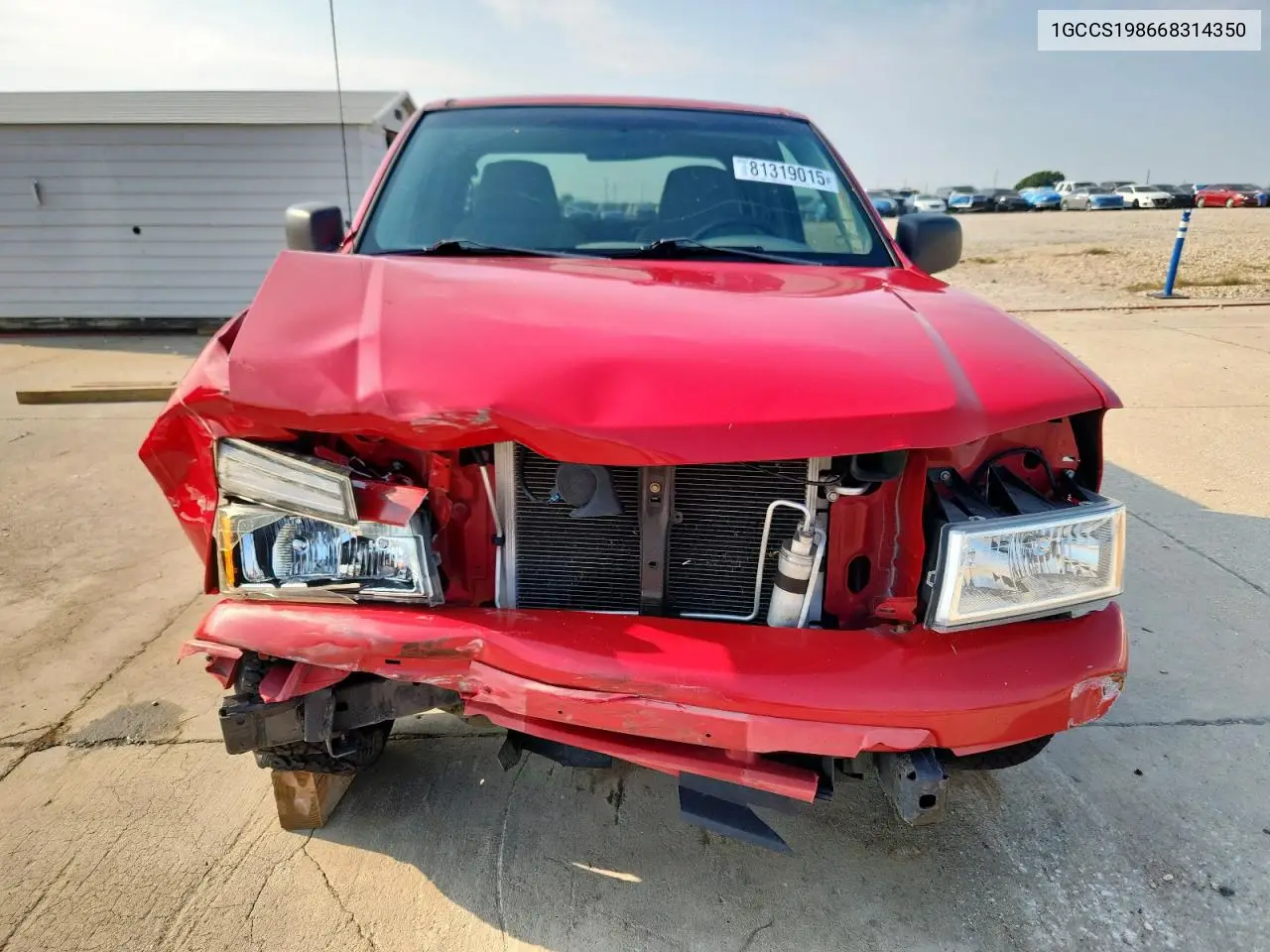 1GCCS198668314350 2006 Chevrolet Colorado