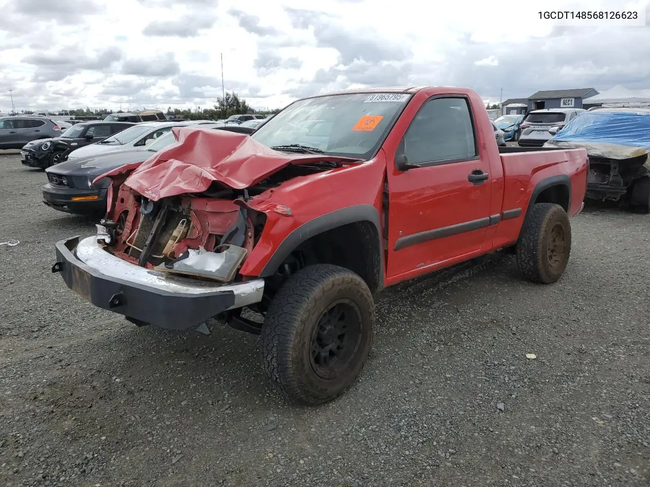 1GCDT148568126623 2006 Chevrolet Colorado