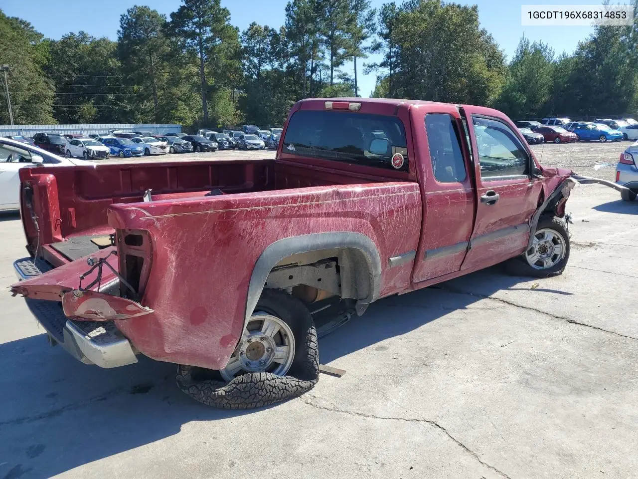 1GCDT196X68314853 2006 Chevrolet Colorado