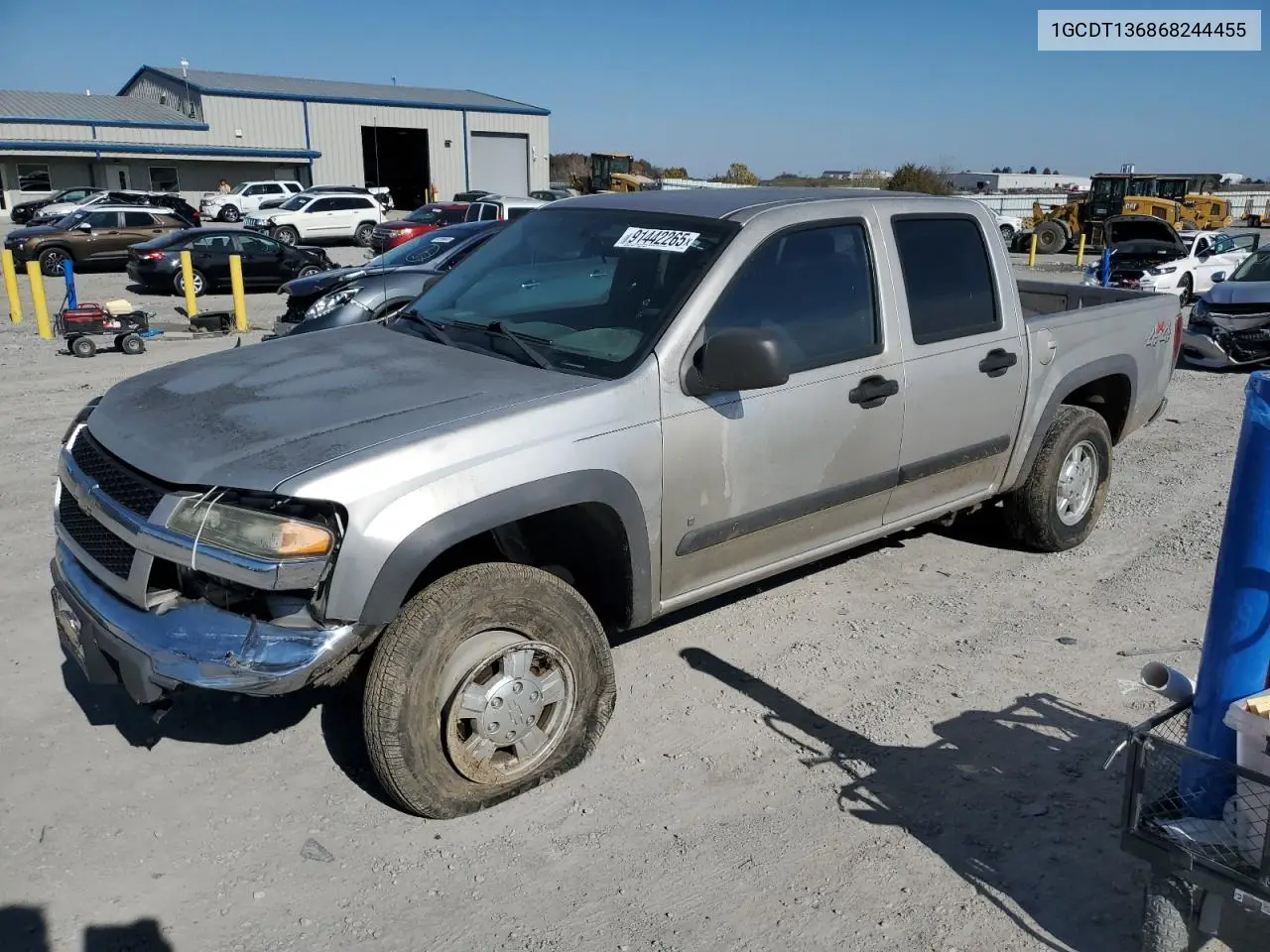 1GCDT136868244455 2006 Chevrolet Colorado