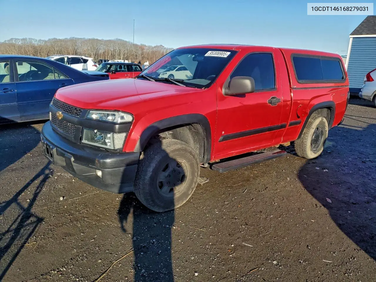1GCDT146168279031 2006 Chevrolet Colorado