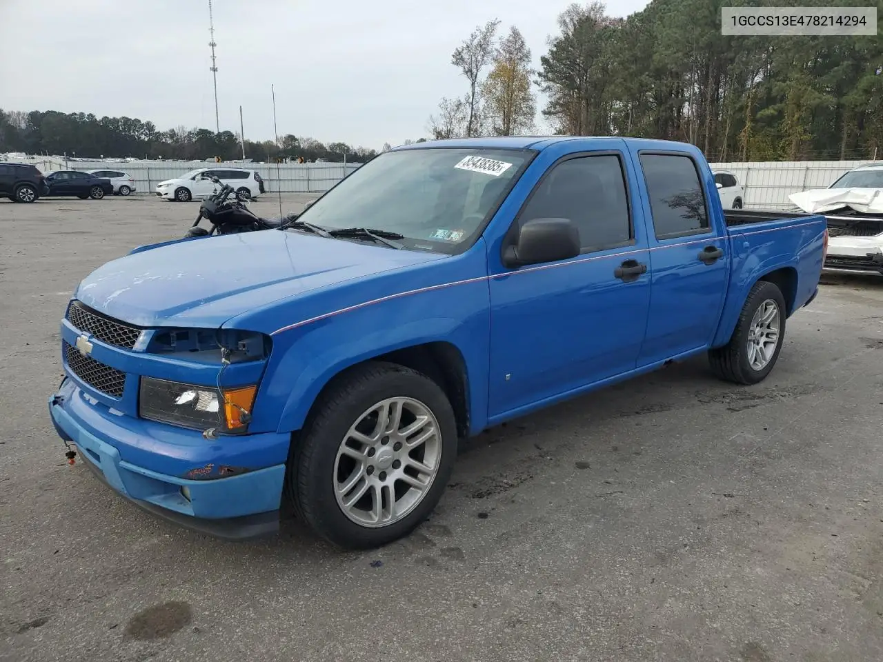 1GCCS13E478214294 2007 Chevrolet Colorado