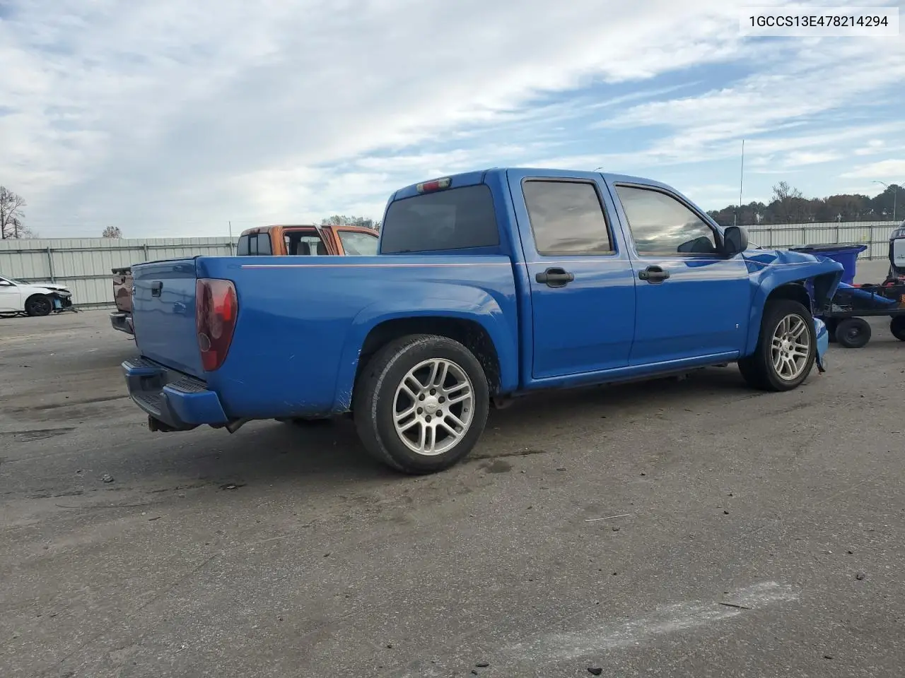 1GCCS13E478214294 2007 Chevrolet Colorado