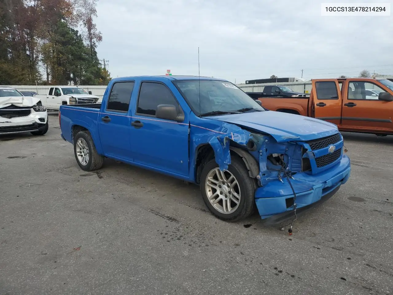 1GCCS13E478214294 2007 Chevrolet Colorado