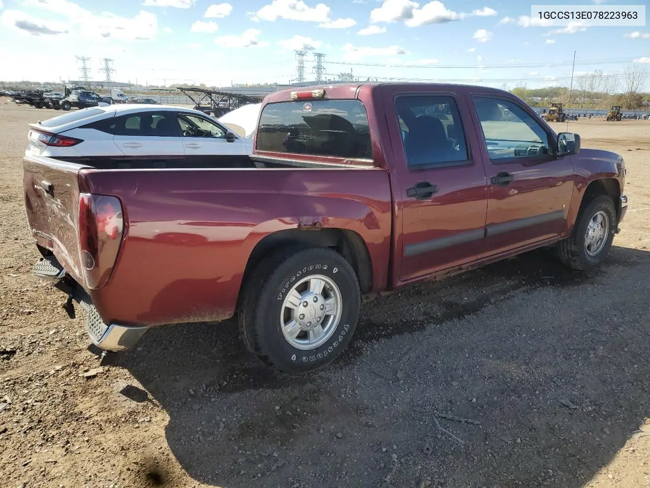 1GCCS13E078223963 2007 Chevrolet Colorado