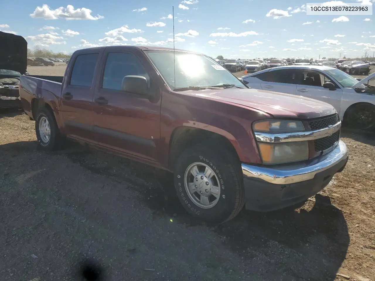 1GCCS13E078223963 2007 Chevrolet Colorado