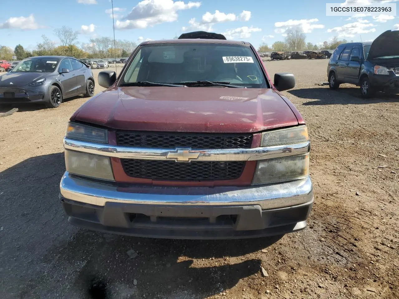 1GCCS13E078223963 2007 Chevrolet Colorado