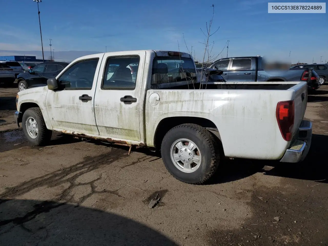 1GCCS13E878224889 2007 Chevrolet Colorado