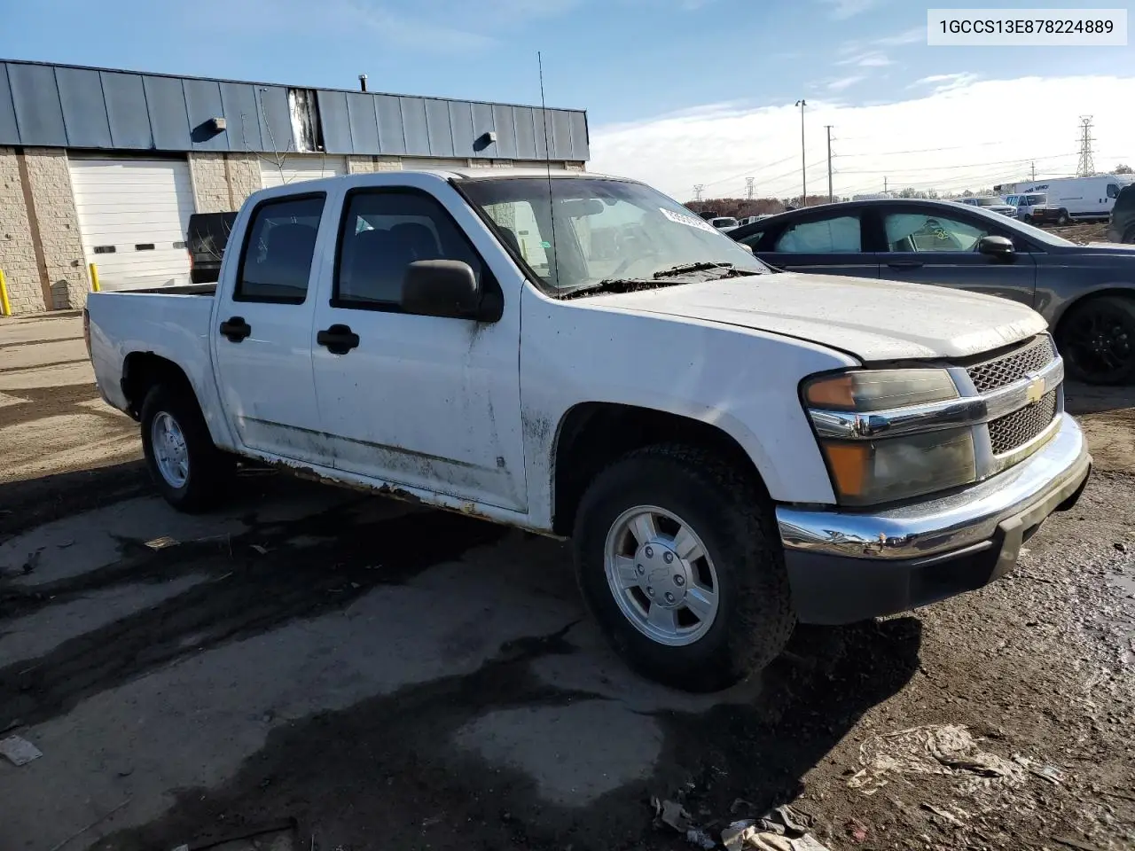 1GCCS13E878224889 2007 Chevrolet Colorado