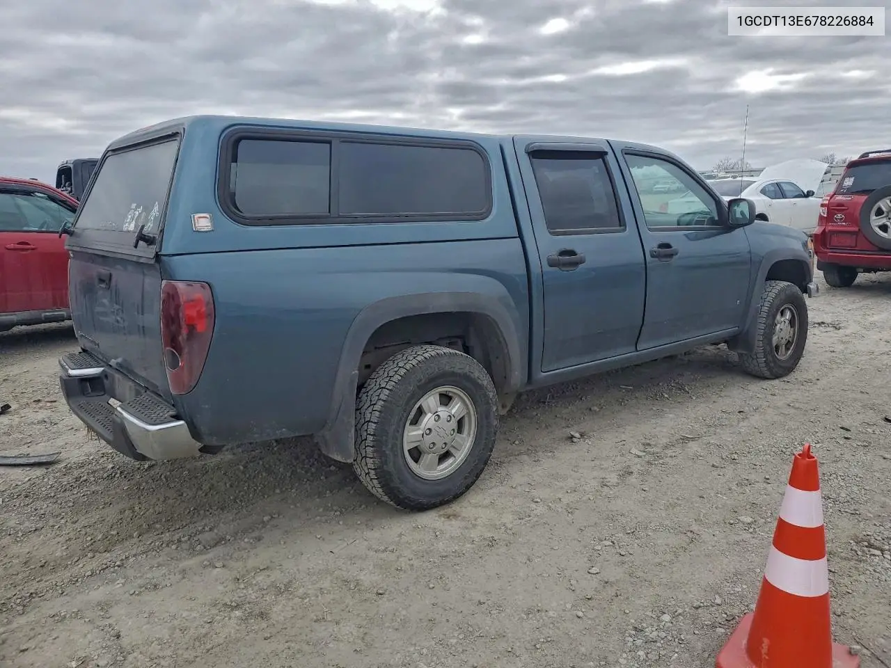 1GCDT13E678226884 2007 Chevrolet Colorado
