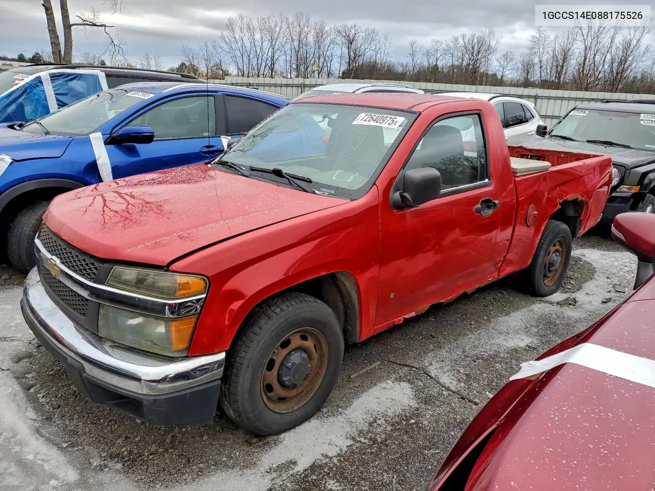 1GCCS14E088175526 2008 Chevrolet Colorado