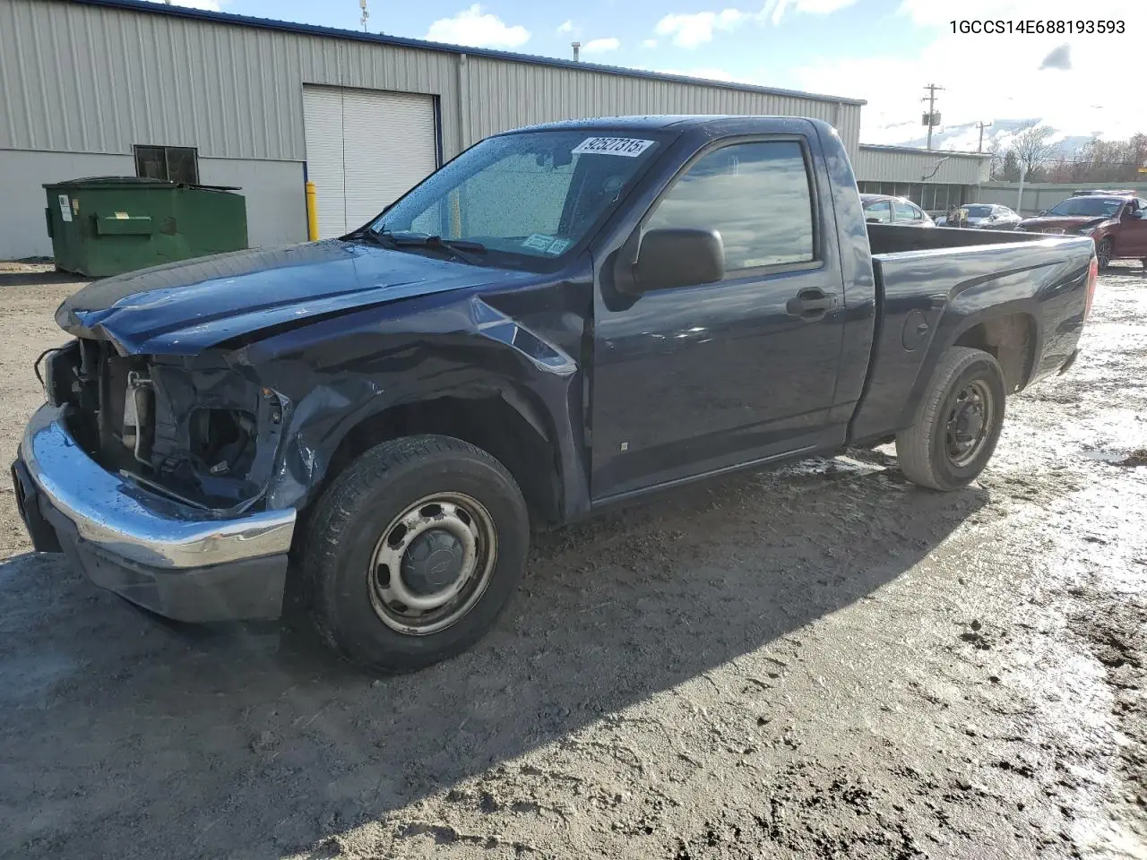 1GCCS14E688193593 2008 Chevrolet Colorado