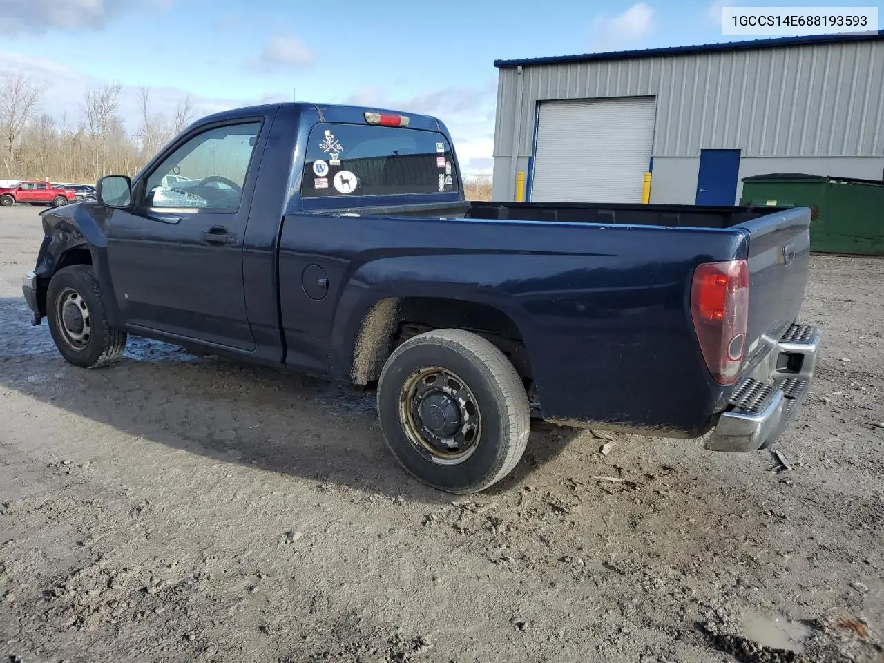 1GCCS14E688193593 2008 Chevrolet Colorado
