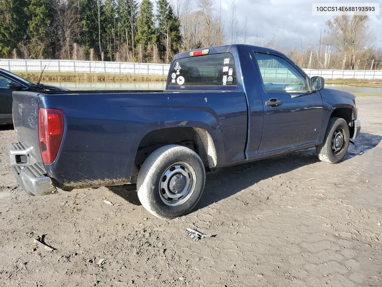 1GCCS14E688193593 2008 Chevrolet Colorado