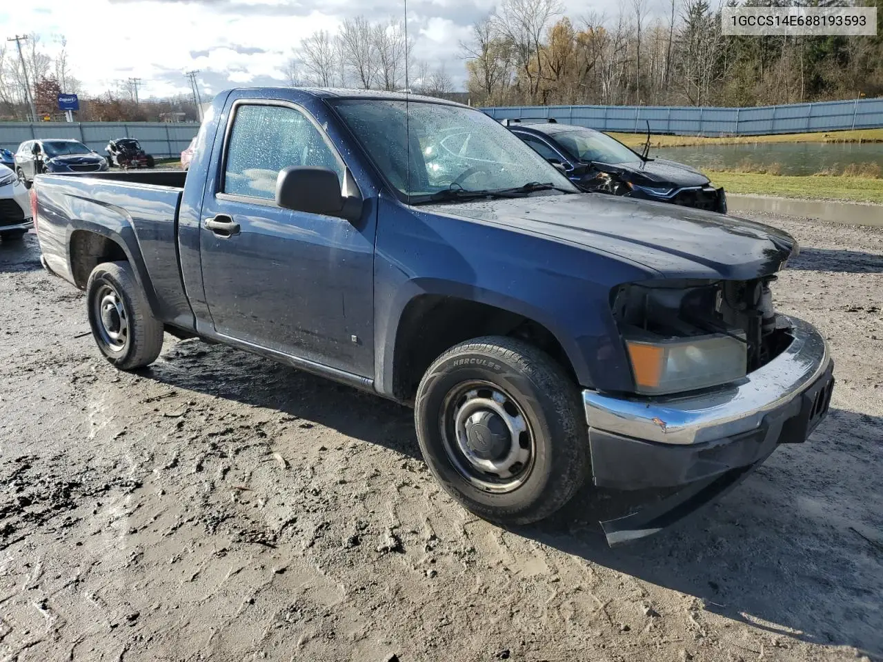 1GCCS14E688193593 2008 Chevrolet Colorado
