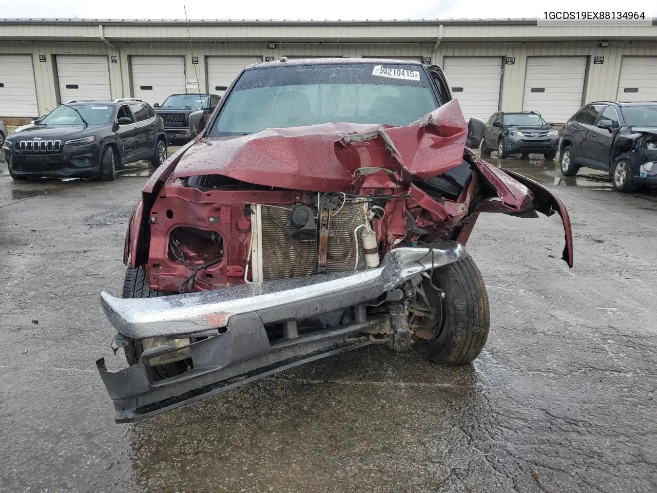 1GCDS19EX88134964 2008 Chevrolet Colorado