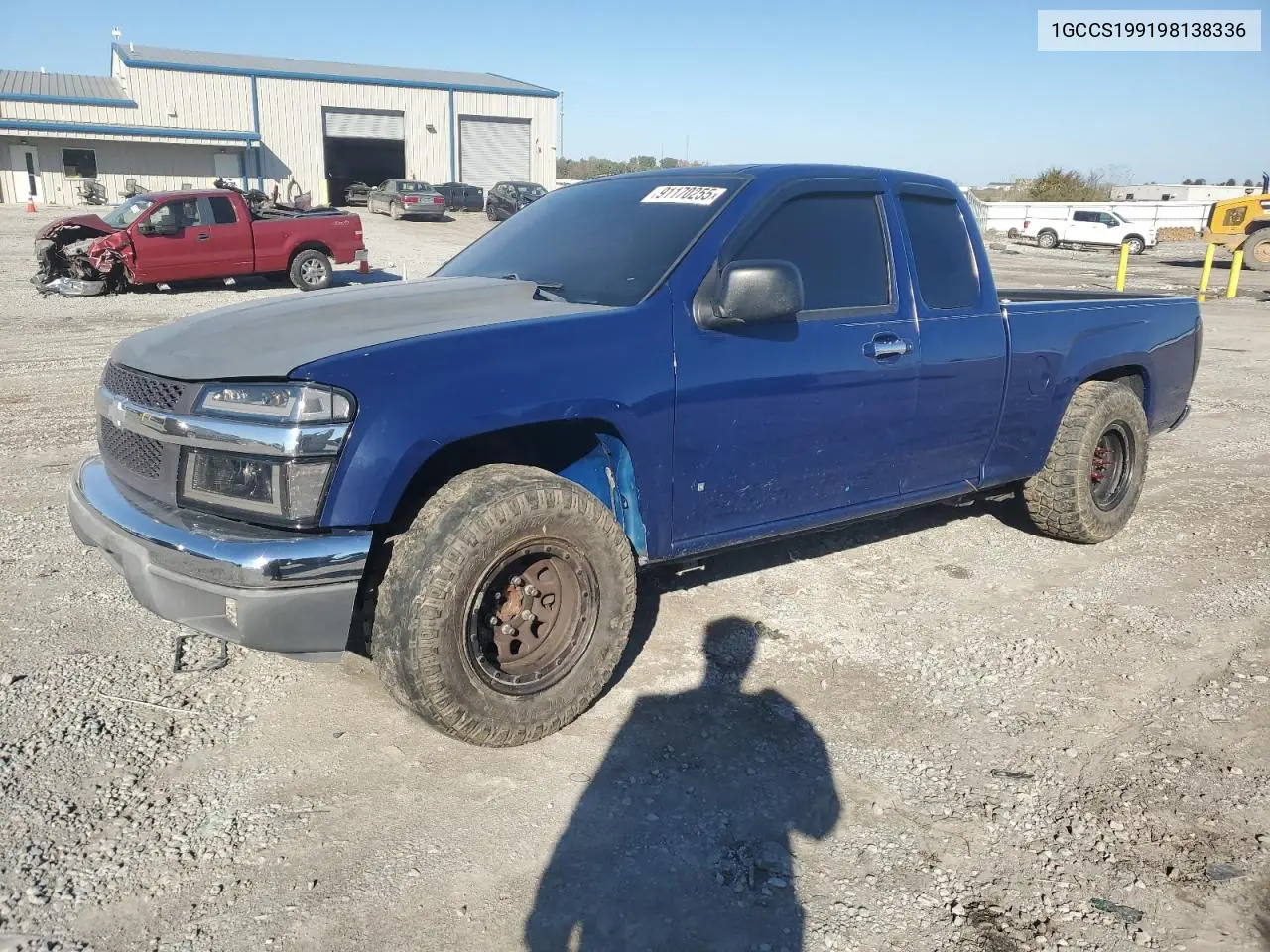 1GCCS199198138336 2009 Chevrolet Colorado