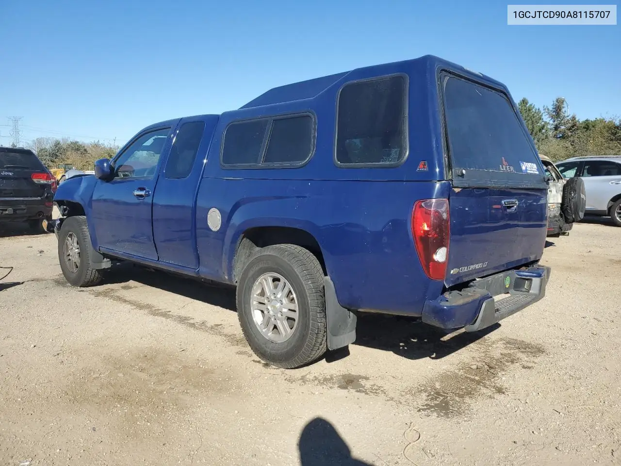 1GCJTCD90A8115707 2010 Chevrolet Colorado Lt