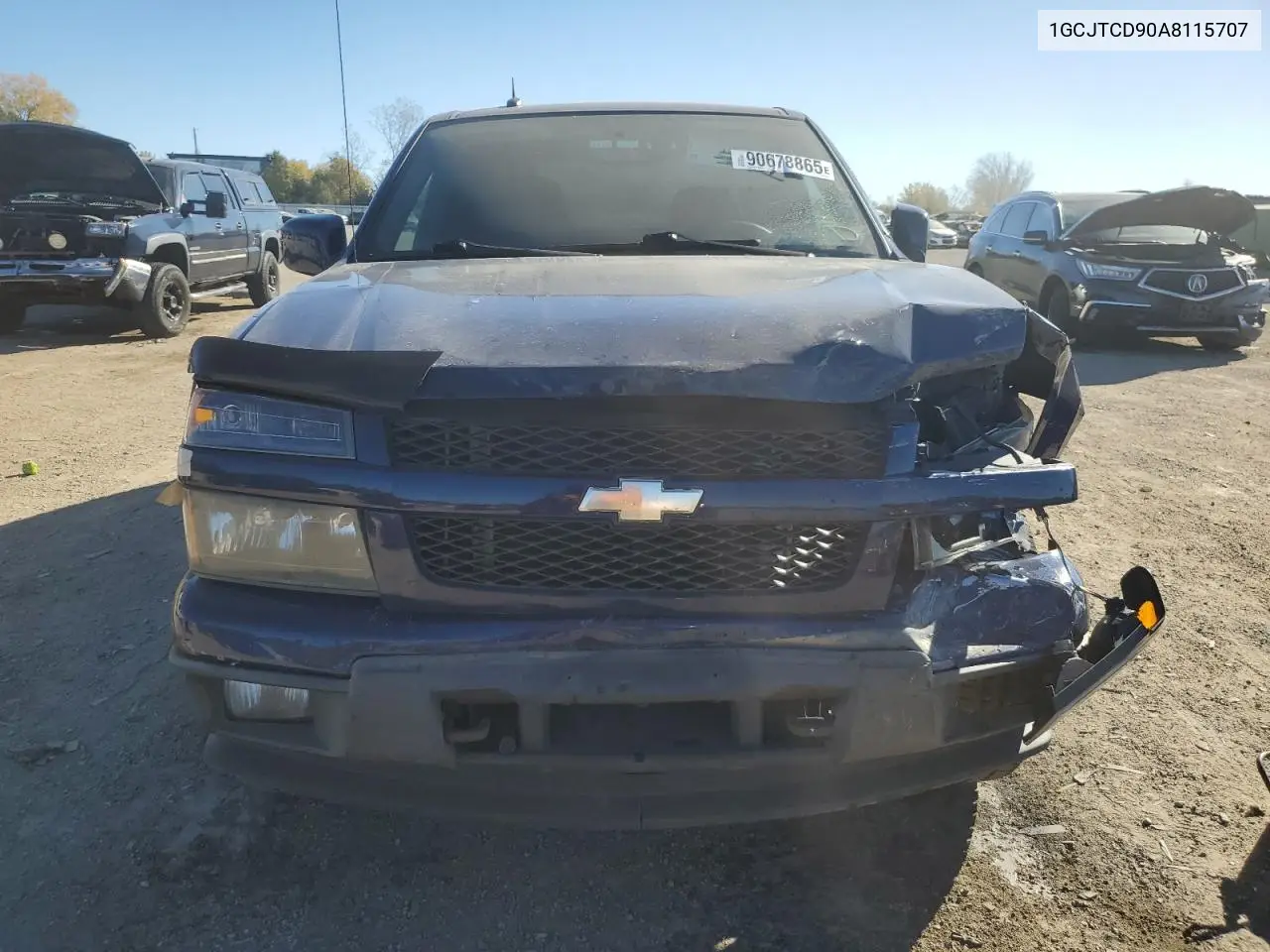 1GCJTCD90A8115707 2010 Chevrolet Colorado Lt