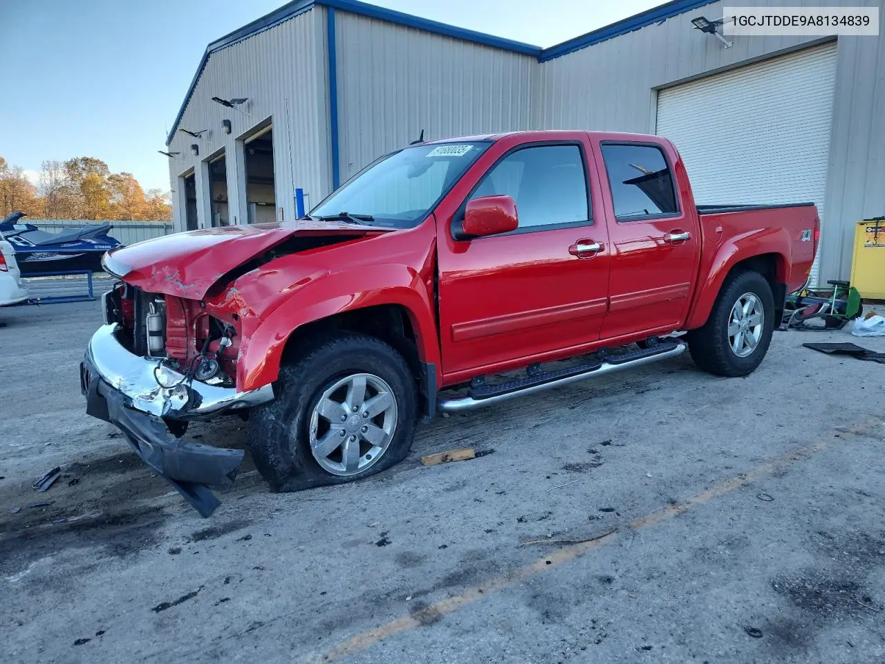1GCJTDDE9A8134839 2010 Chevrolet Colorado Lt