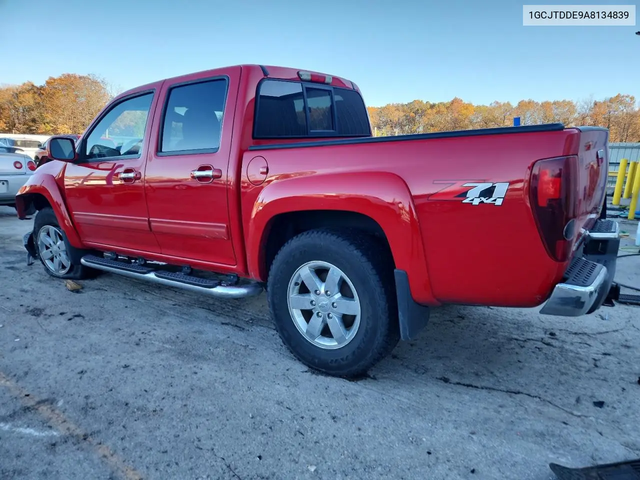 1GCJTDDE9A8134839 2010 Chevrolet Colorado Lt