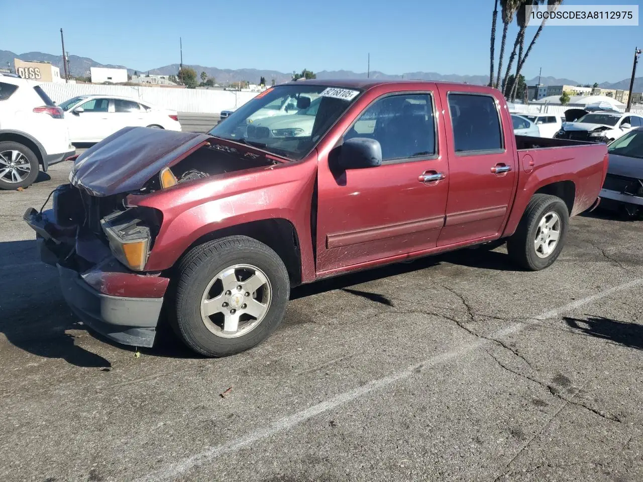 1GCDSCDE3A8112975 2010 Chevrolet Colorado Lt