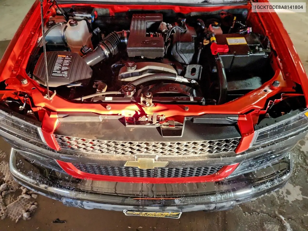 1GCKTDDE8A8141804 2010 Chevrolet Colorado Lt