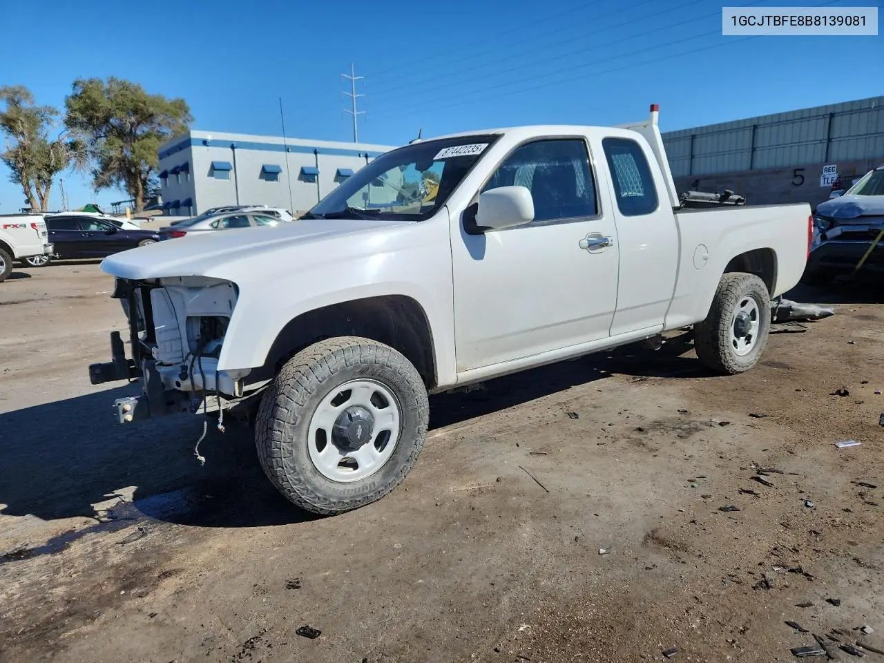 1GCJTBFE8B8139081 2011 Chevrolet Colorado
