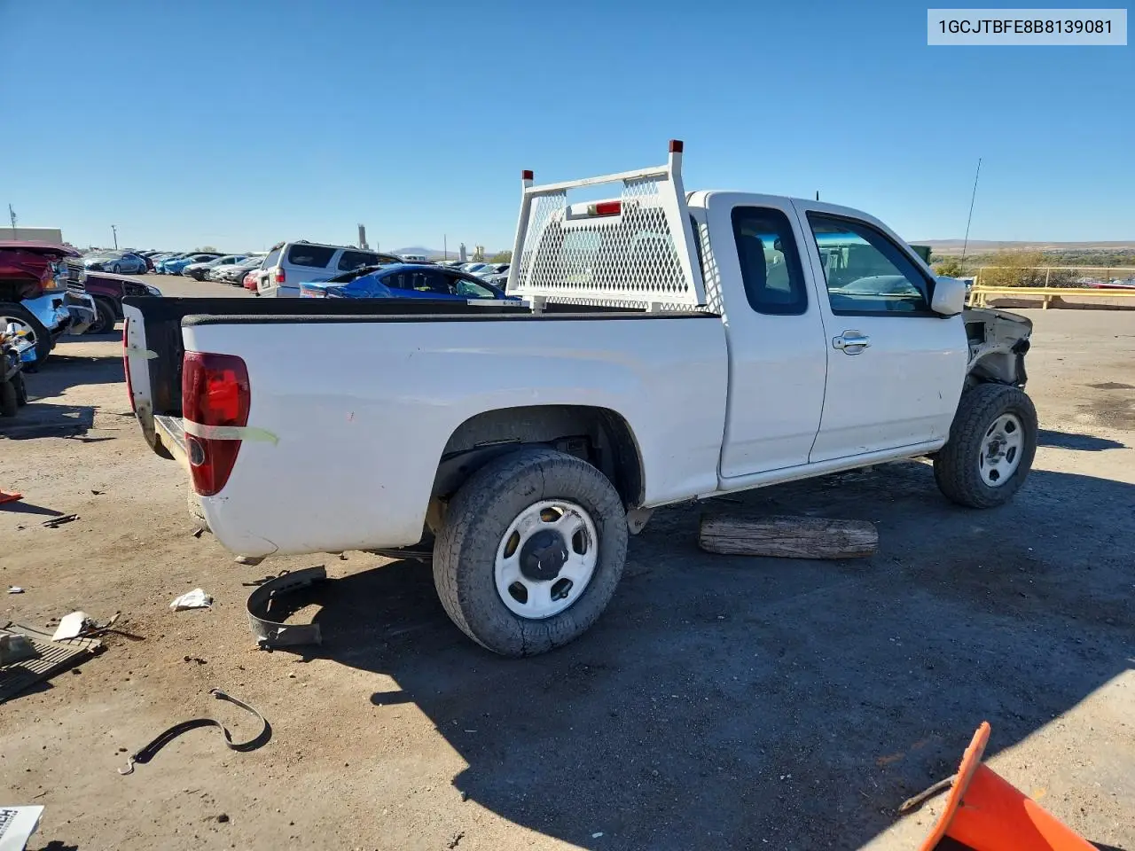 1GCJTBFE8B8139081 2011 Chevrolet Colorado