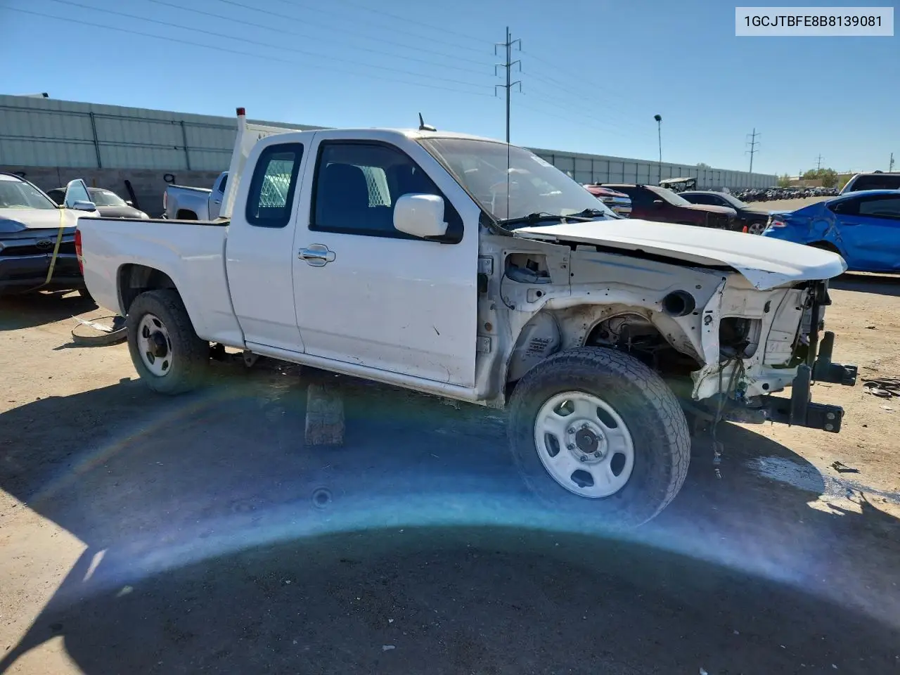 1GCJTBFE8B8139081 2011 Chevrolet Colorado